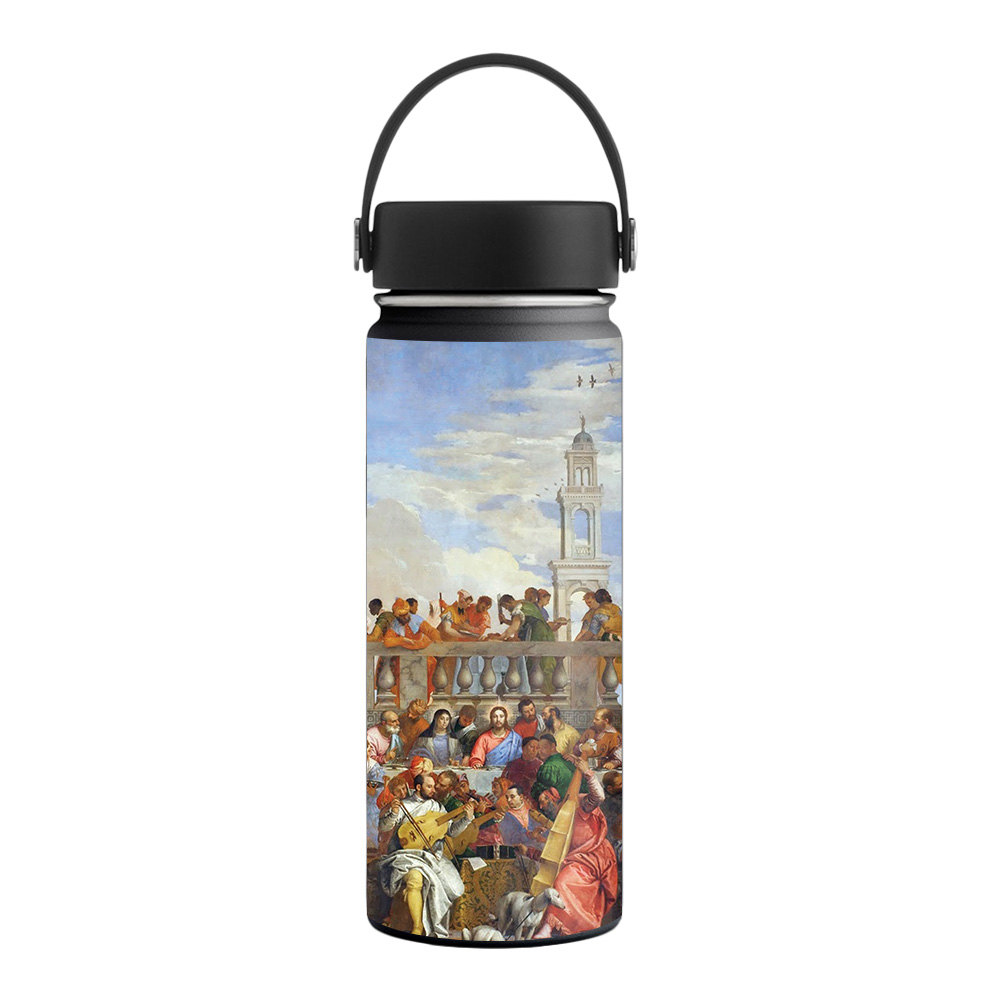 Picture of MightySkins HFWI18-Wedding At Cana Skin for Hydro Flask 18 oz Wide Mouth - Wedding At Cana