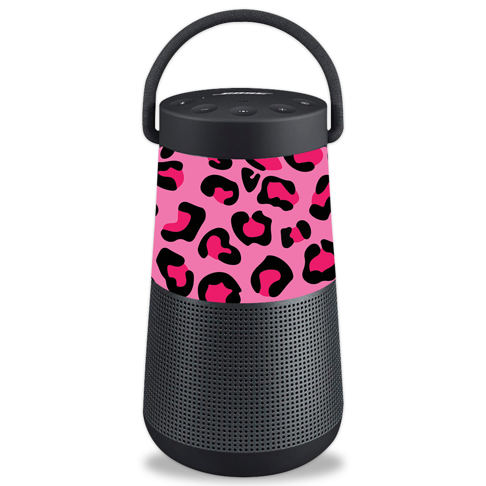 BOSLREPL-Pink Leopard Skin for Bose SoundLink Revolve Plus - Pink Leopard -  MightySkins