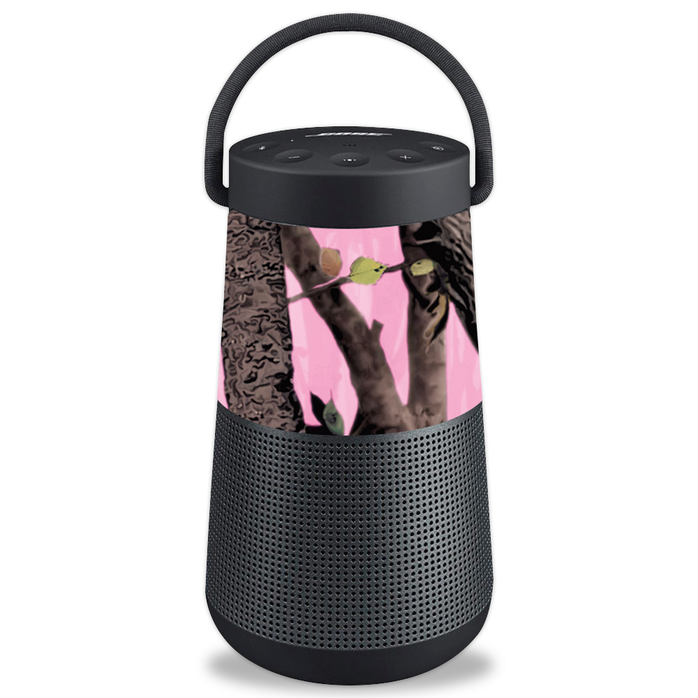 BOSLREPL-Pink Tree Camo Skin for Bose SoundLink Revolve Plus - Pink Tree Camo -  MightySkins