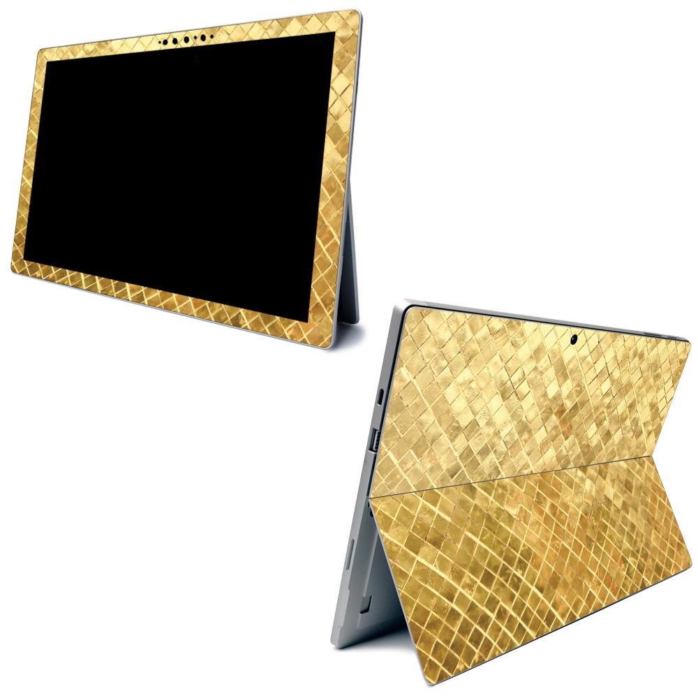 MightySkins MISURPR7-Gold Tiles