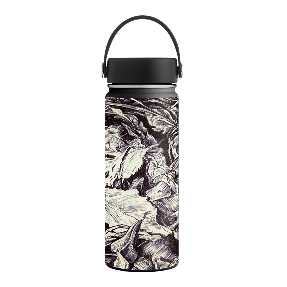 Picture of MightySkins HFWI18-Nest Sketch Skin for Hydro Flask 18 oz Wide Mouth - Nest Sketch