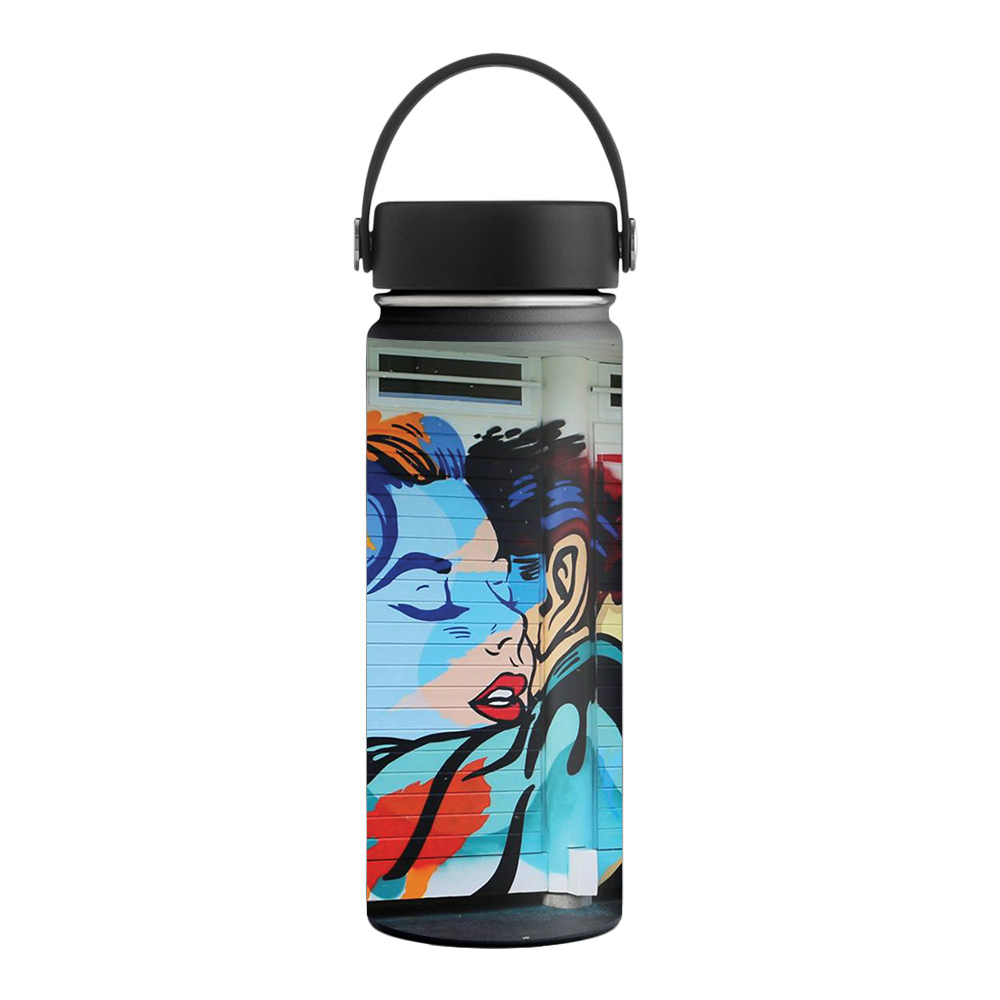 Picture of MightySkins HFWI18-Old School Romance Skin for Hydro Flask 18 oz Wide Mouth - Old School Romance