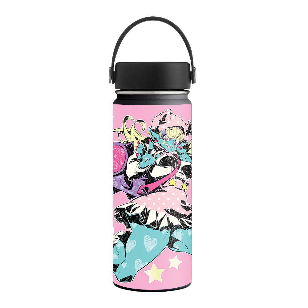 Picture of MightySkins HFWI18-Orc Girl Skin for Hydro Flask 18 oz Wide Mouth - Orc Girl