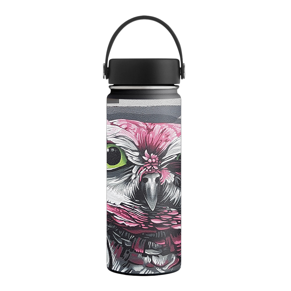 Picture of MightySkins HFWI18-Owl Wink Skin for Hydro Flask 18 oz Wide Mouth - Owl Wink