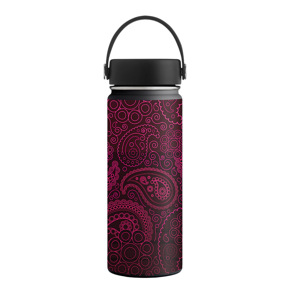 Picture of MightySkins HFWI18-Paisley Skin for Hydro Flask 18 oz Wide Mouth - Paisley