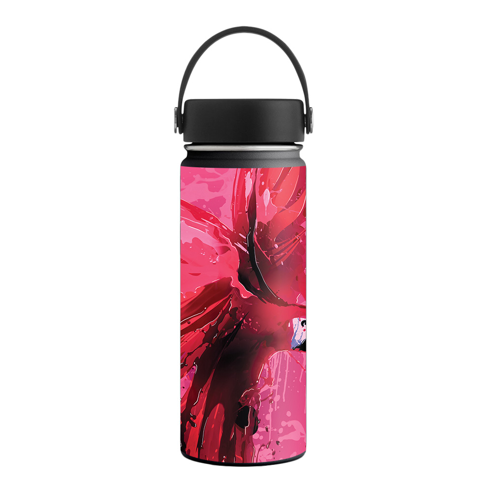 Picture of MightySkins HFWI18-Parrot Splash Skin for Hydro Flask 18 oz Wide Mouth - Parrot Splash