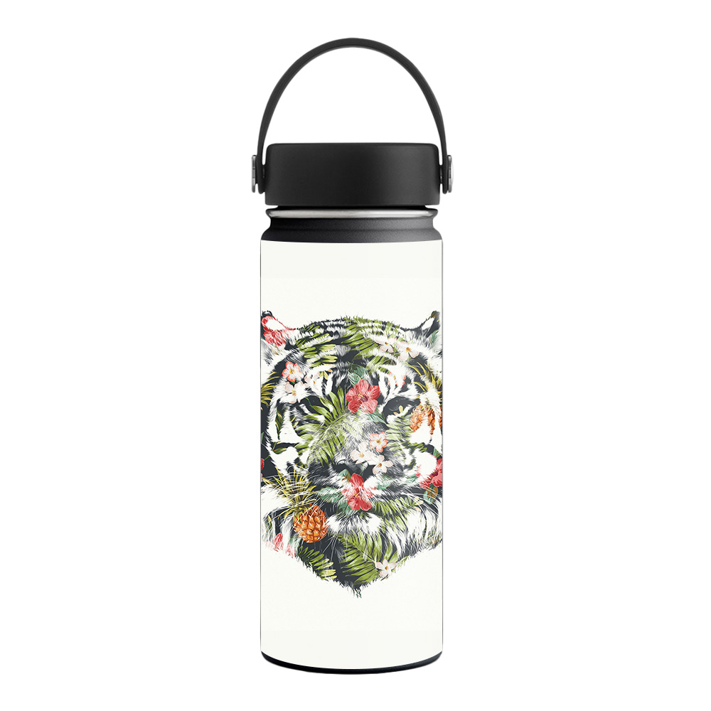 Picture of MightySkins HFWI18-Jungle Tiger Skin for Hydro Flask 18 oz Wide Mouth - Jungle Tiger