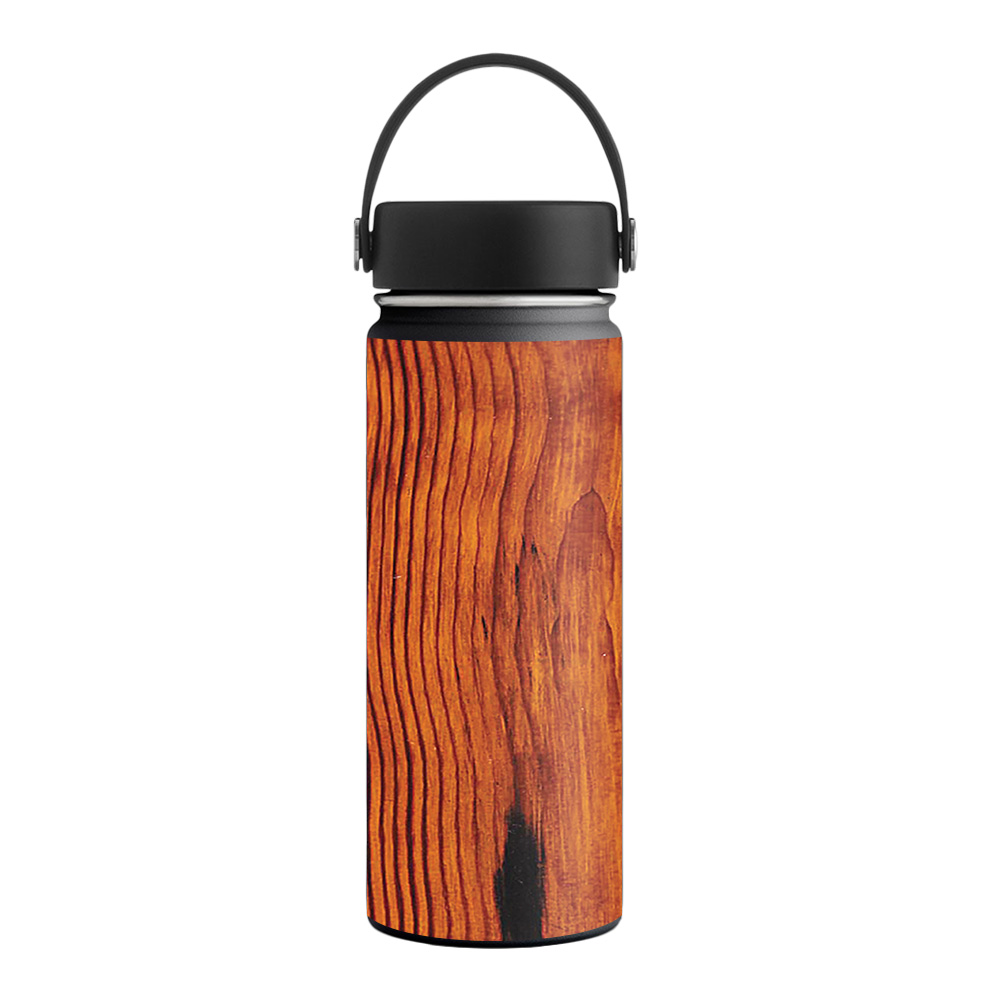 Picture of MightySkins HFWI18-Knotty Wood Skin for Hydro Flask 18 oz Wide Mouth - Knotty Wood