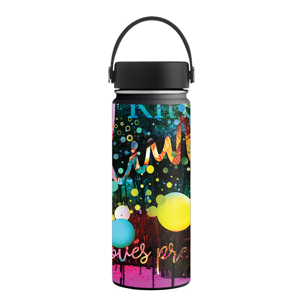 Picture of MightySkins HFWI18-Life Moves Fast Skin for Hydro Flask 18 oz Wide Mouth - Life Moves Fast