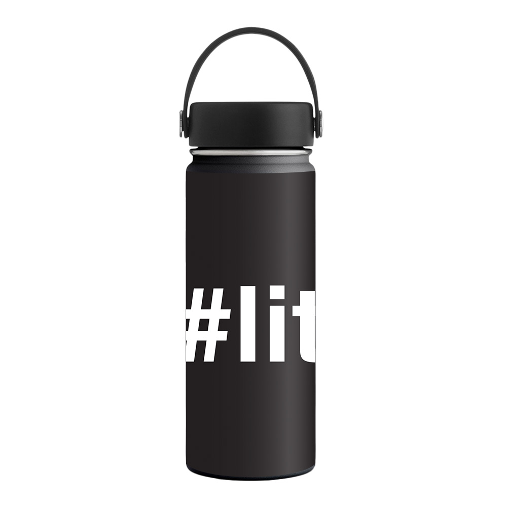 Picture of MightySkins HFWI18-Lit 2 Skin for Hydro Flask 18 oz Wide Mouth - Lit 2