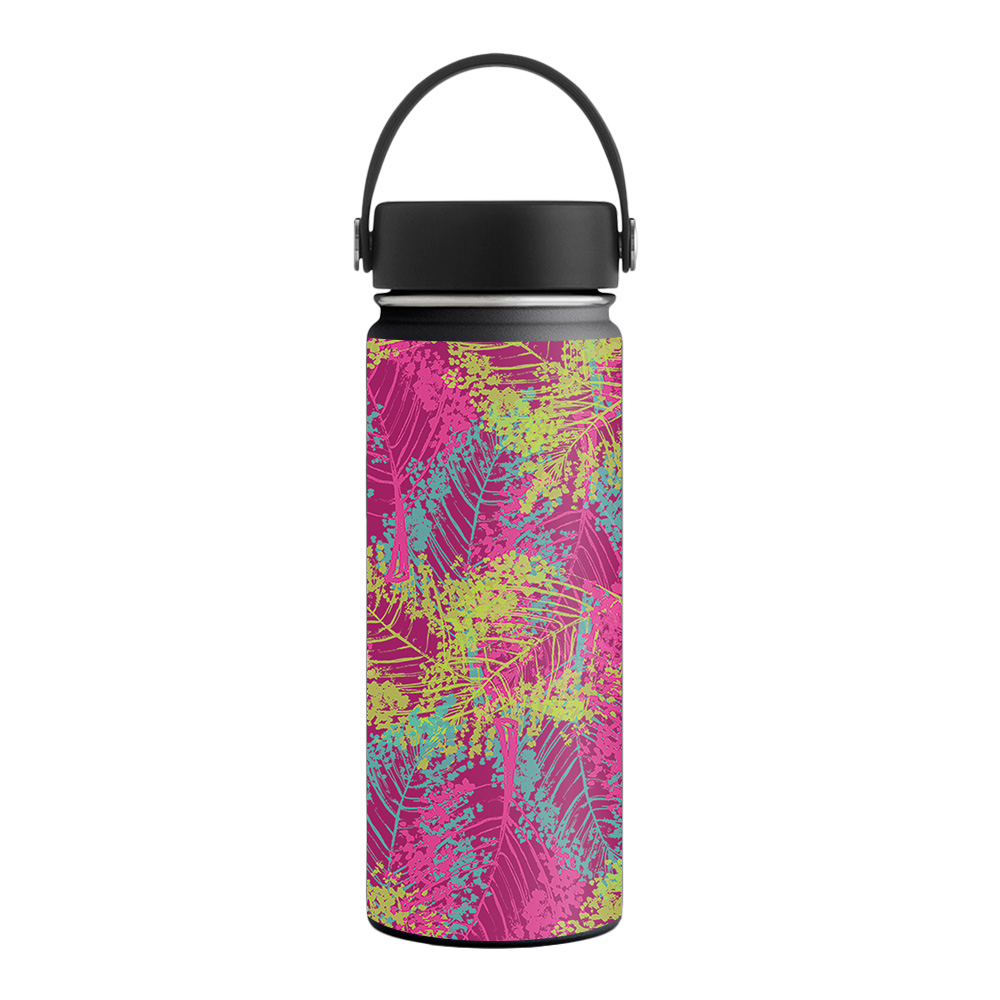 Picture of MightySkins HFWI18-Magenta Summer Skin for Hydro Flask 18 oz Wide Mouth - Magenta Summer
