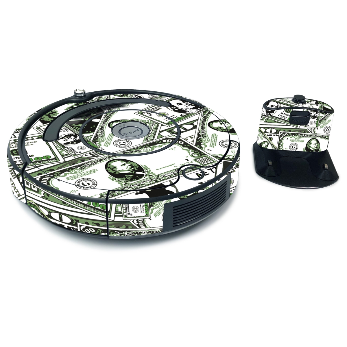 Picture of MightySkins IRRO675-Phat Cash Skin for Irobot Roomba 675 Max Coverage - Phat Cash