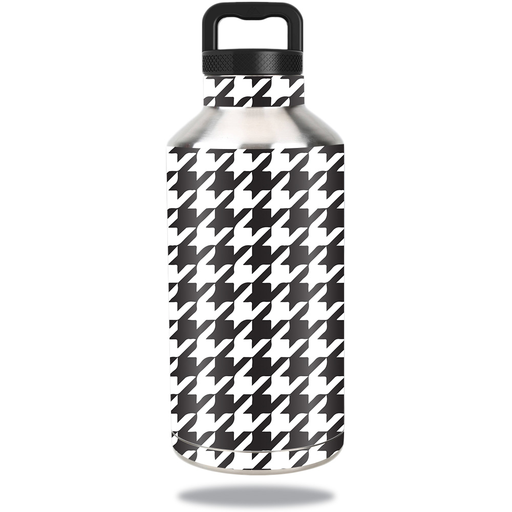 Picture of MightySkins OZBOT64-Houndstooth Skin for Ozark Trail Water Bottle 64 oz - Houndstooth