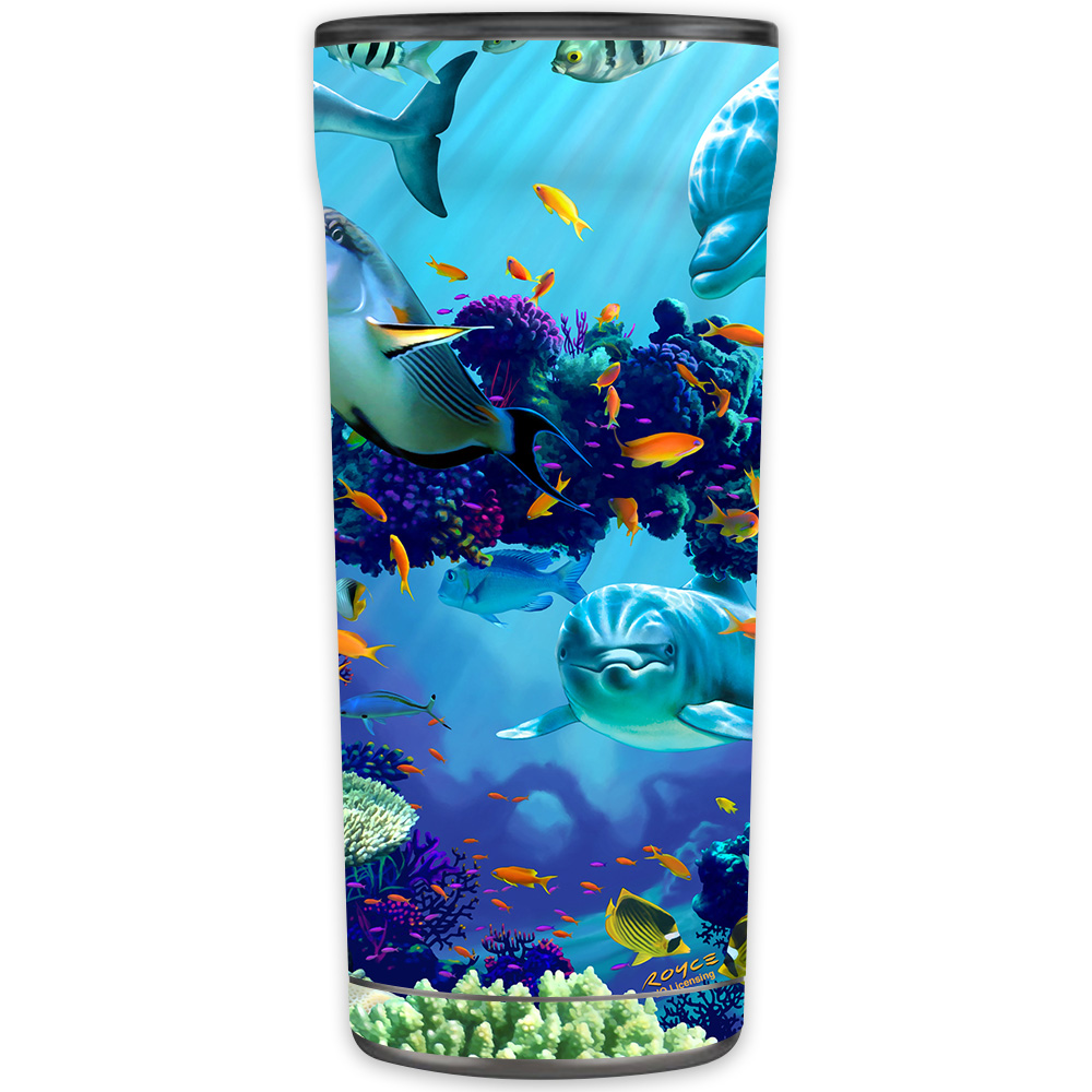 Picture of MightySkins OTEL20-Ocean Friends Skin for Otterbox Elevation Tumbler 20 oz - Ocean Friends