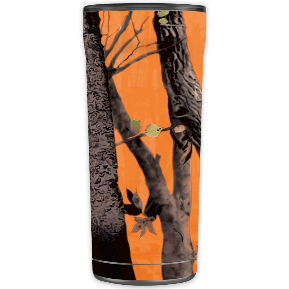 Picture of MightySkins OTEL20-Orange Camo Skin for Otterbox Elevation Tumbler 20 oz - Orange Camo