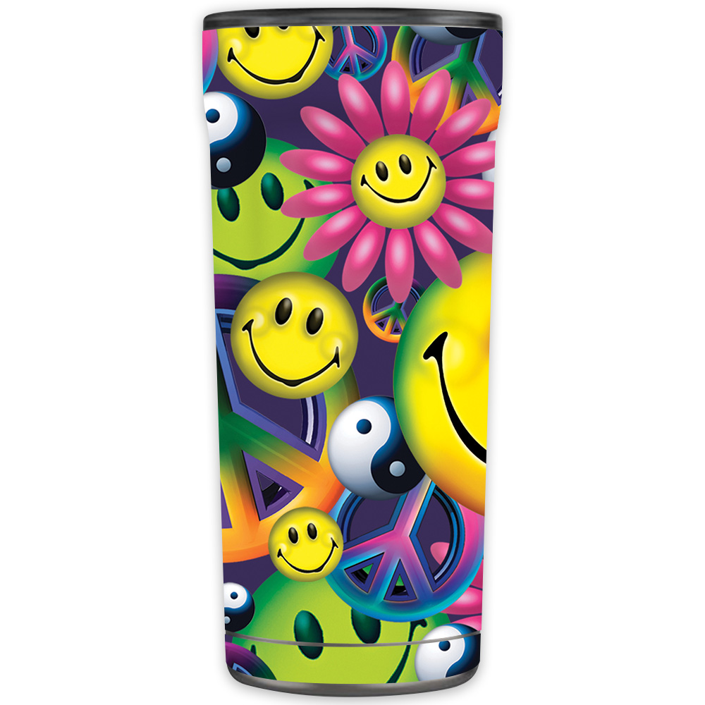 Picture of MightySkins OTEL20-Peace Smile Skin for Otterbox Elevation Tumbler 20 oz - Peace Smile