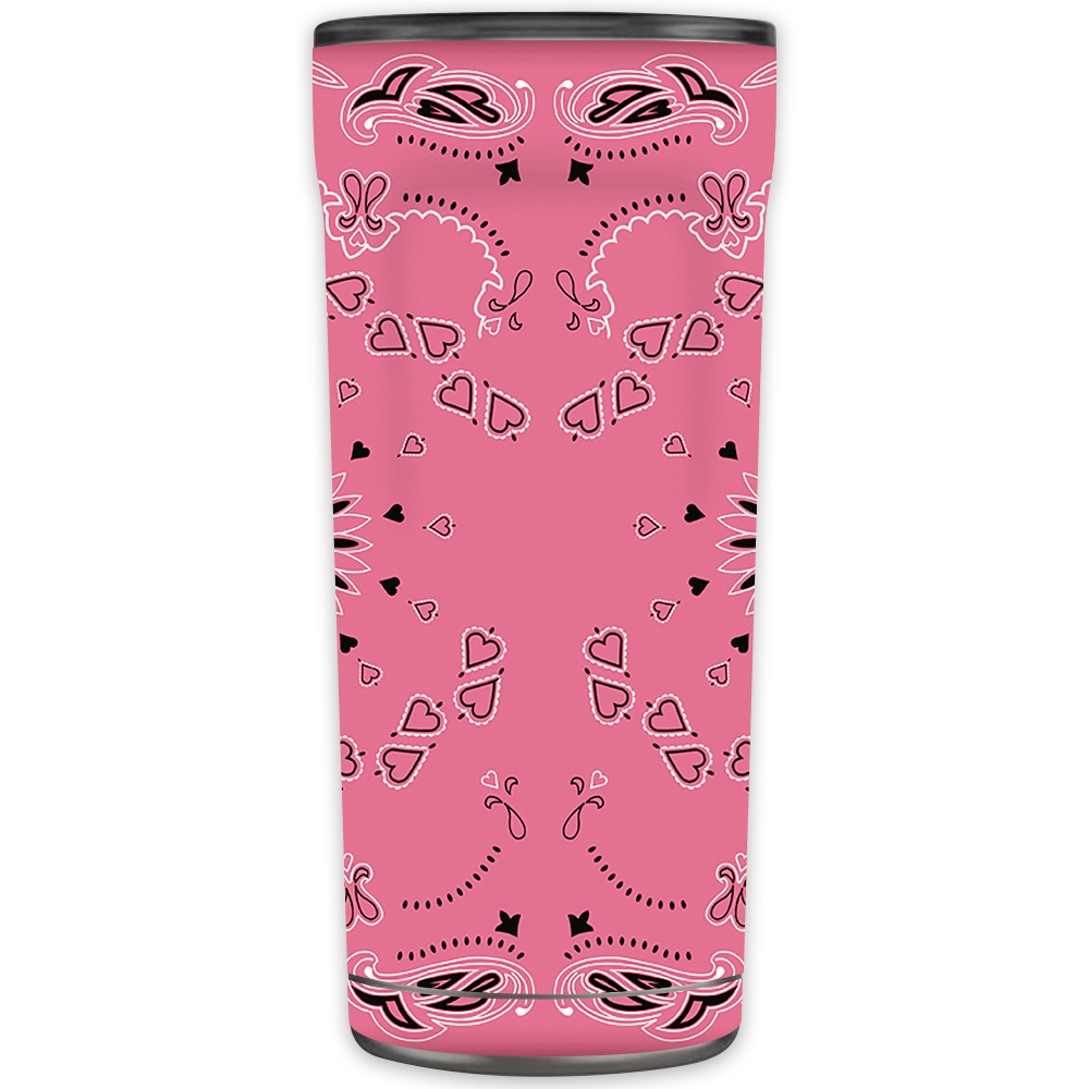 Picture of MightySkins OTEL20-Pink Bandana Skin for Otterbox Elevation Tumbler 20 oz - Pink Bandana