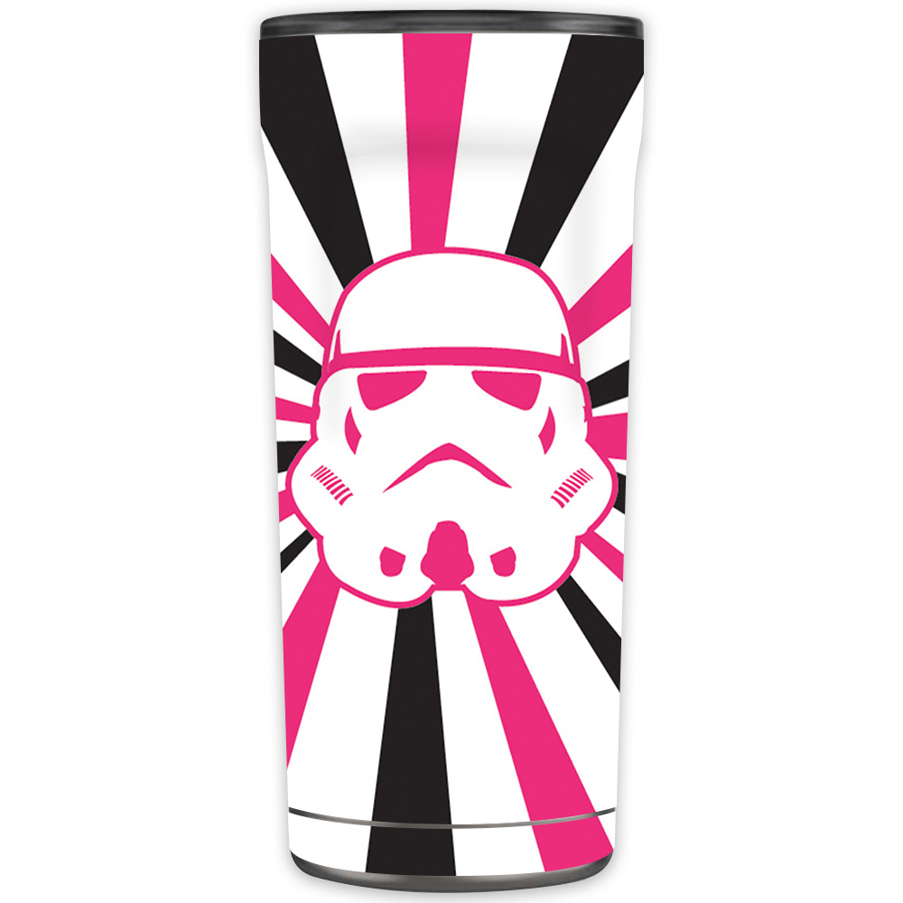Picture of MightySkins OTEL20-Pink Star Rays Skin for Otterbox Elevation Tumbler 20 oz - Pink Star Rays