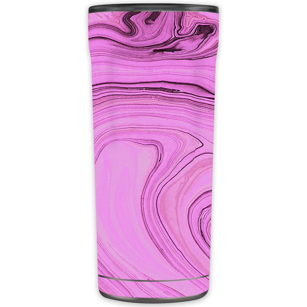 Picture of MightySkins OTEL20-Pink Thai Marble Skin for Otterbox Elevation Tumbler 20 oz - Pink Thai Marble