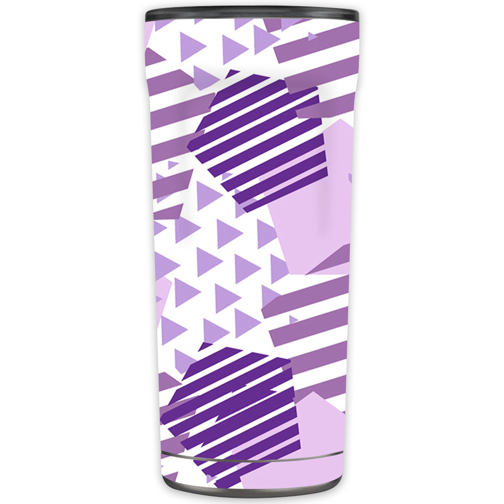 Picture of MightySkins OTEL20-Purple Pentagon Skin for Otterbox Elevation Tumbler 20 oz - Purple Pentagon