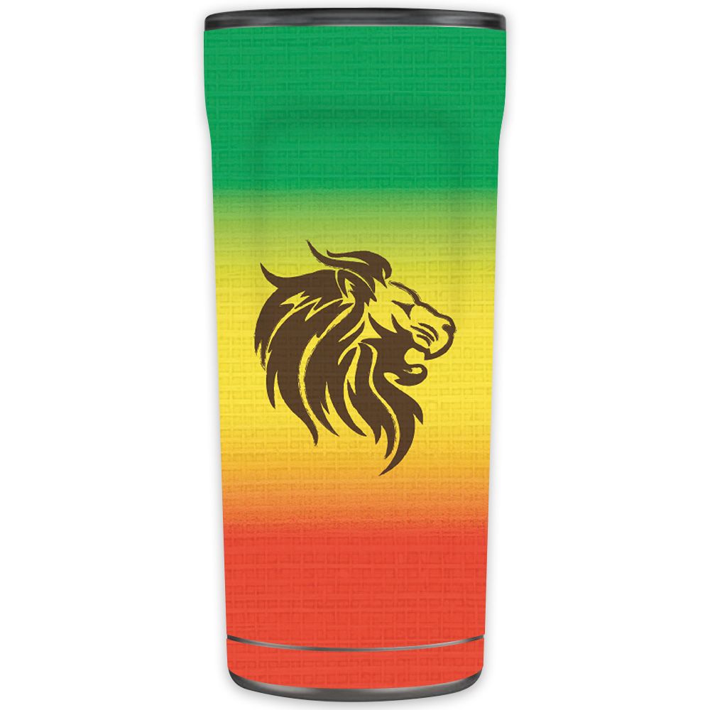 Picture of MightySkins OTEL20-Rasta Lion Skin for Otterbox Elevation Tumbler 20 oz - Rasta Lion