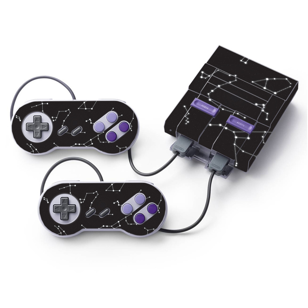 NISUNES-Constellations Skin for Nintendo Super NES Classic - Constellations -  MightySkins