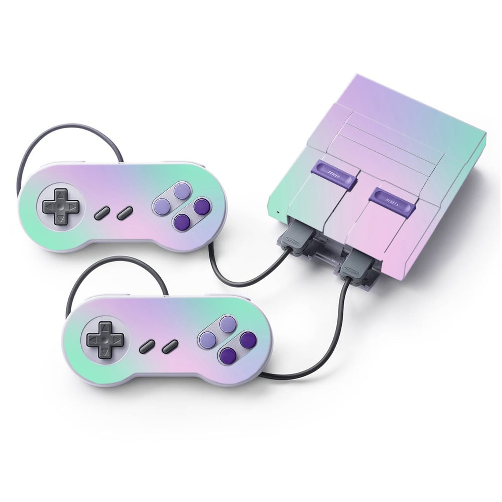 NISUNES-Cotton Candy Skin for Nintendo Super NES Classic - Cotton Candy -  MightySkins