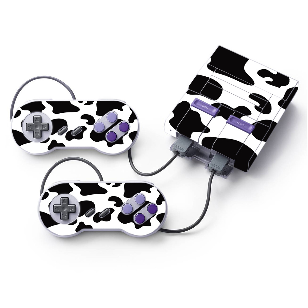 NISUNES-Cow Print Skin for Nintendo Super NES Classic - Cow Print -  MightySkins