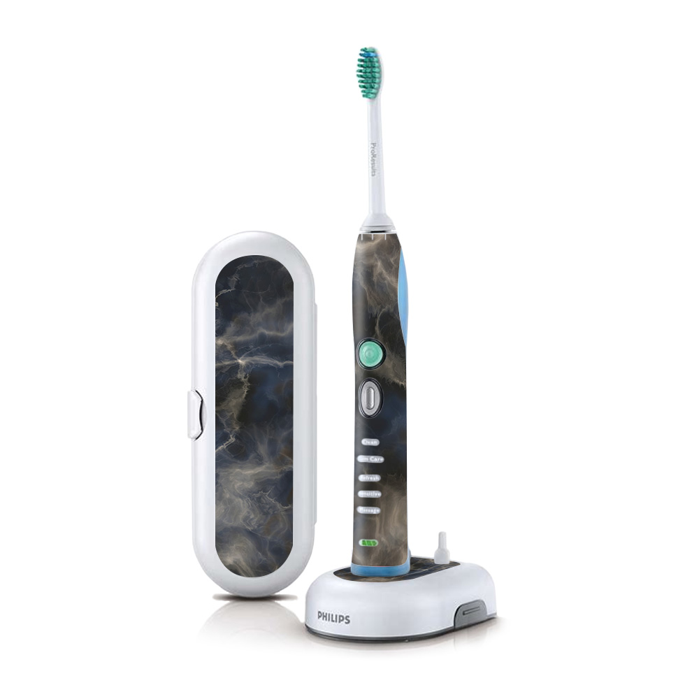 Picture of MightySkins PHSOFX7-Stormy Marble Skin for Philips Sonicare 7 Series Flexcare Plus Rechargeable - Stormy Marble
