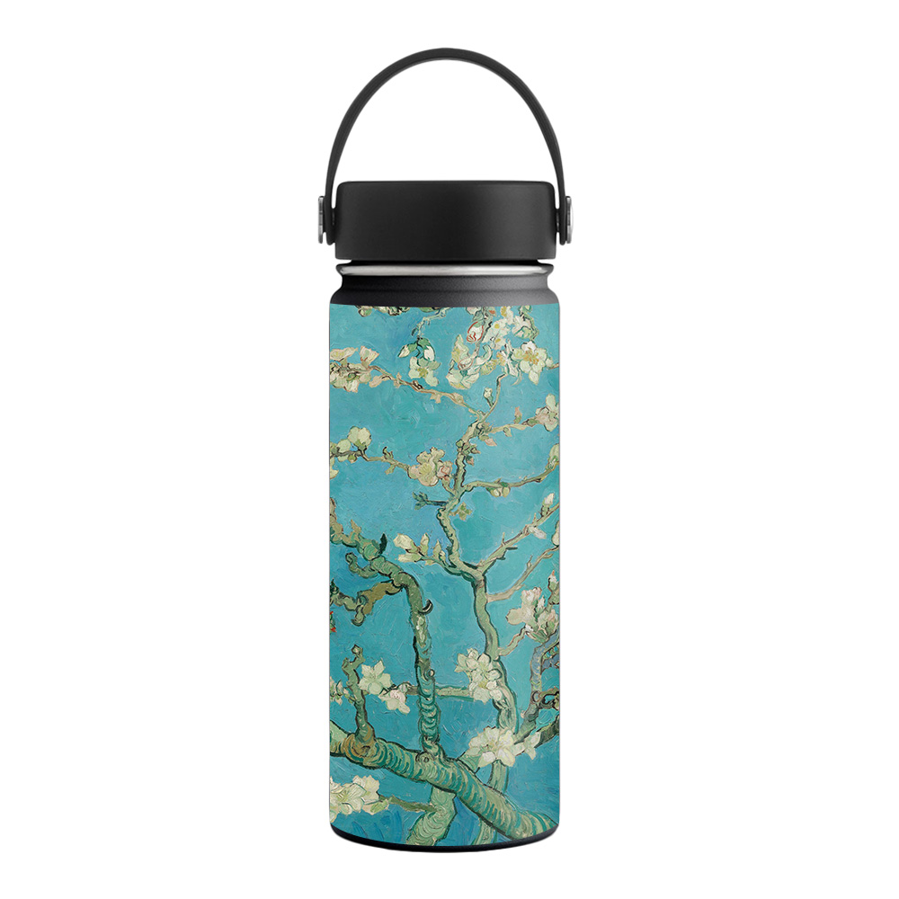 Picture of MightySkins HFWI18-Almond Blossom Skin for Hydro Flask 18 oz Wide Mouth - Almond Blossom