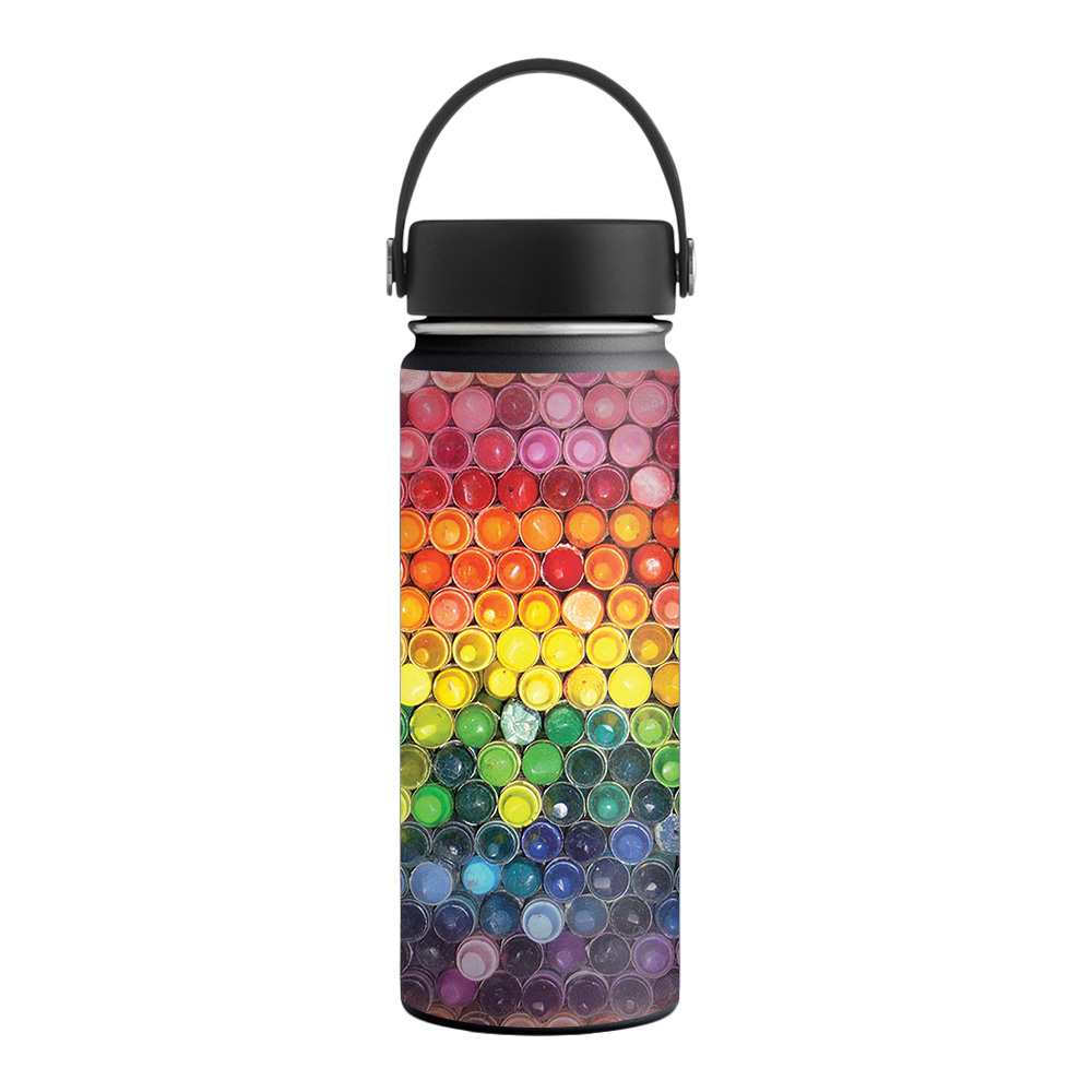 Picture of MightySkins HFWI18-Color Me Skin for Hydro Flask 18 oz Wide Mouth - Color Me