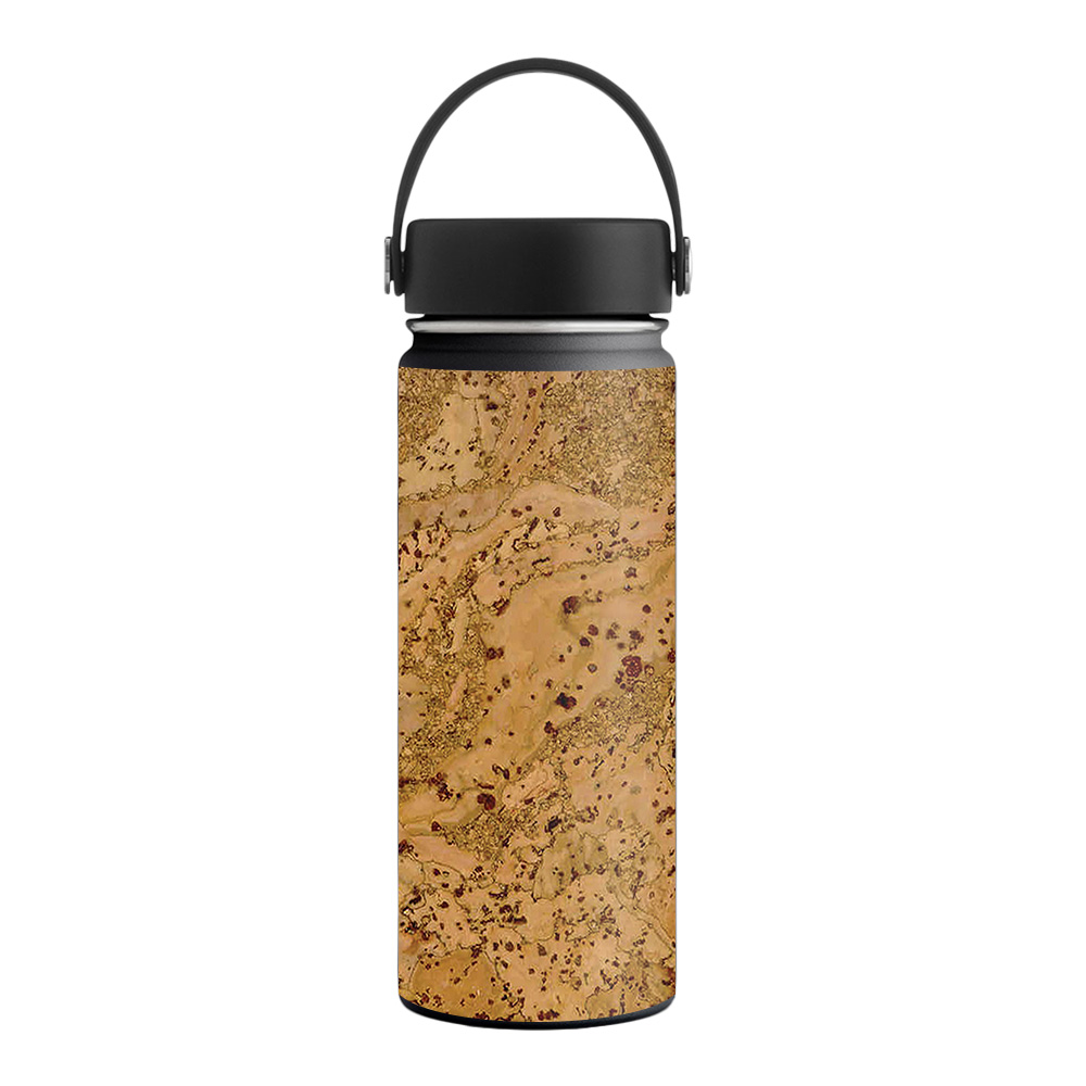 Picture of MightySkins HFWI18-Cork Skin for Hydro Flask 18 oz Wide Mouth - Cork
