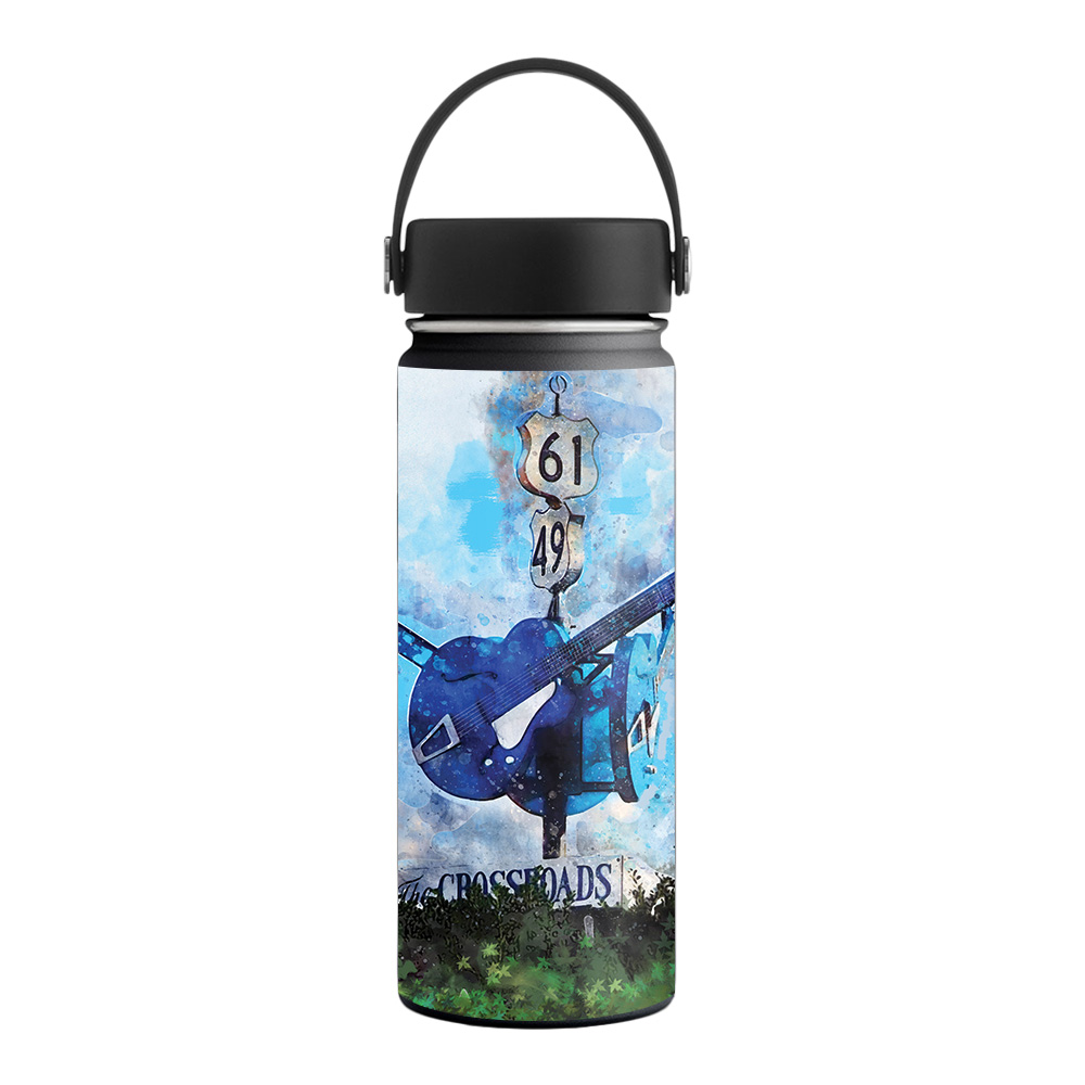 Picture of MightySkins HFWI18-Crossroads Skin for Hydro Flask 18 oz Wide Mouth - Crossroads