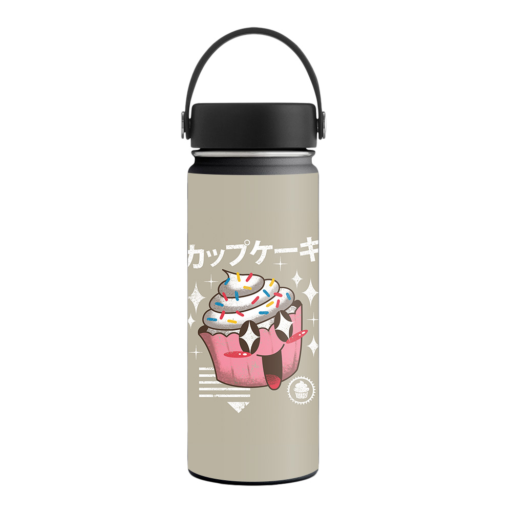 Picture of MightySkins HFWI18-Cupcake Kawaii Skin for Hydro Flask 18 oz Wide Mouth - Cupcake Kawaii