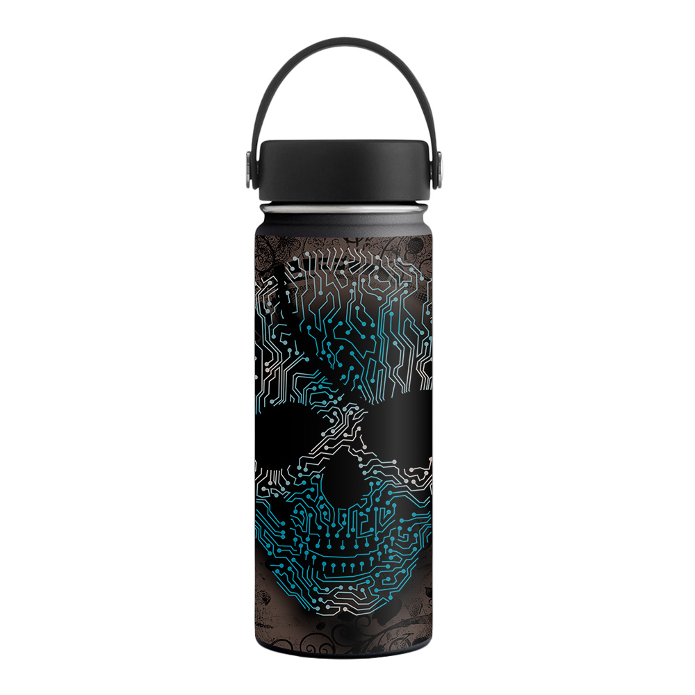 Picture of MightySkins HFWI18-Cyber Pirate Skin for Hydro Flask 18 oz Wide Mouth - Cyber Pirate