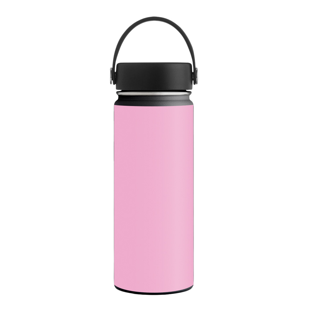 Picture of MightySkins HFWI18-Solid Pink Skin for Hydro Flask 18 oz Wide Mouth - Solid Pink