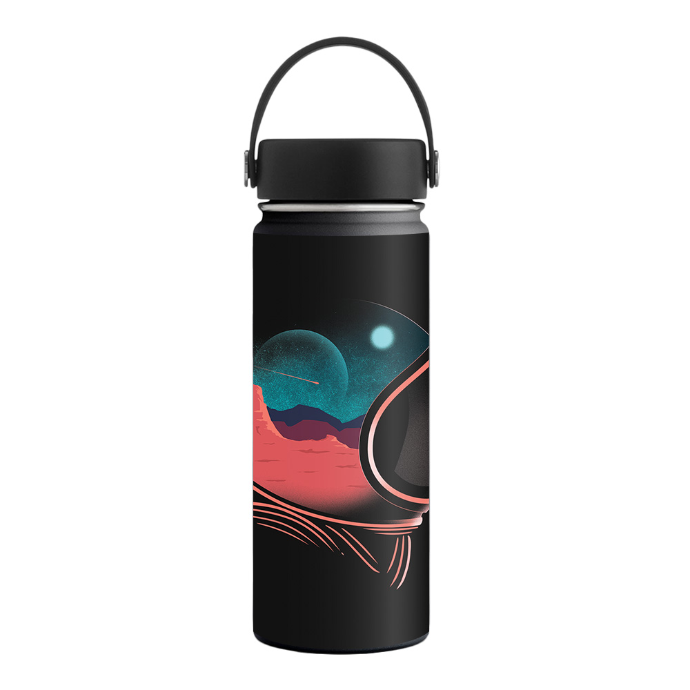Picture of MightySkins HFWI18-Space Adventure Skin for Hydro Flask 18 oz Wide Mouth - Space Adventure