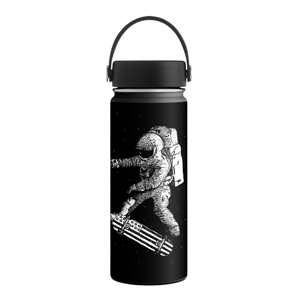 Picture of MightySkins HFWI18-Space Kickflip Skin for Hydro Flask 18 oz Wide Mouth - Space Kickflip