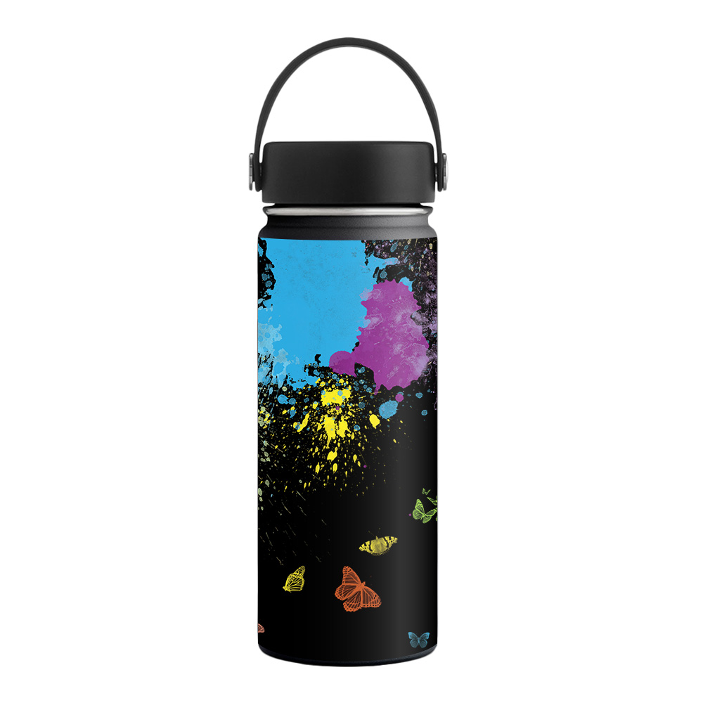 Picture of MightySkins HFWI18-Splatter Skin for Hydro Flask 18 oz Wide Mouth - Splatter