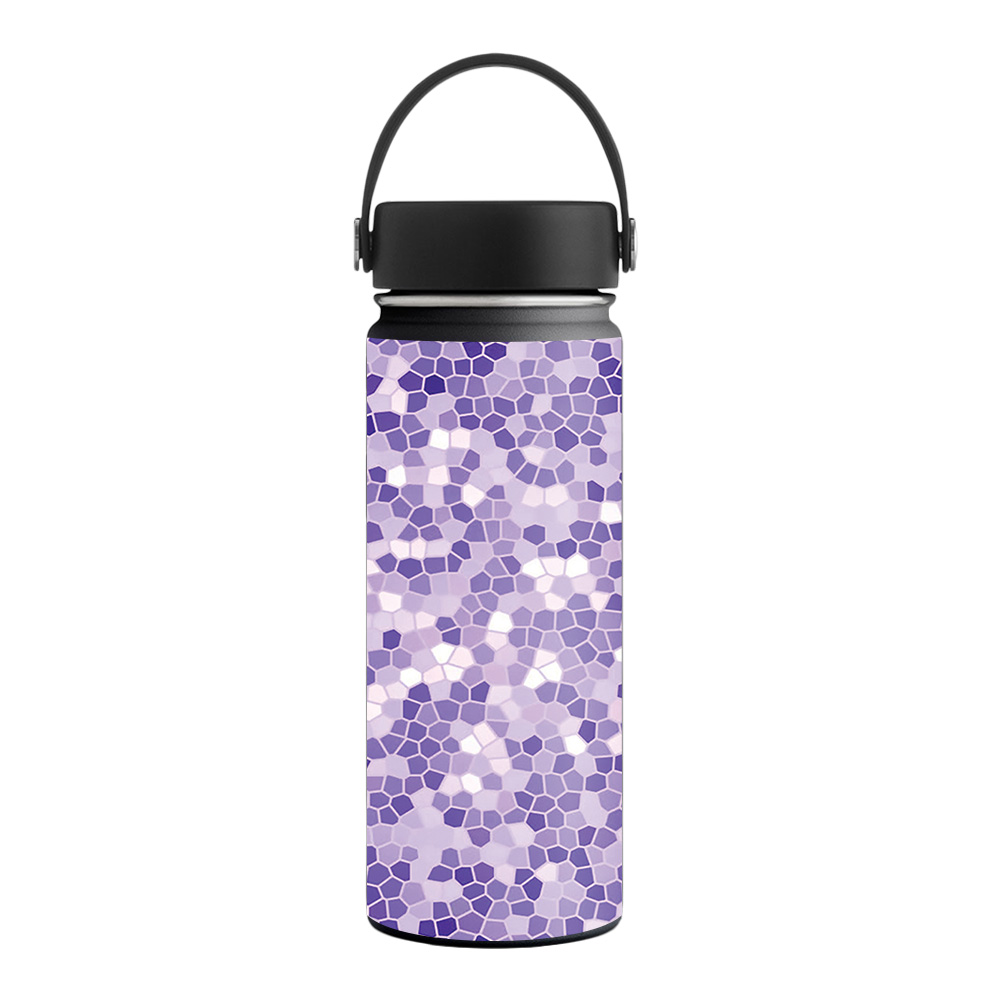 Picture of MightySkins HFWI18-Stained Glass Skin for Hydro Flask 18 oz Wide Mouth - Stained Glass
