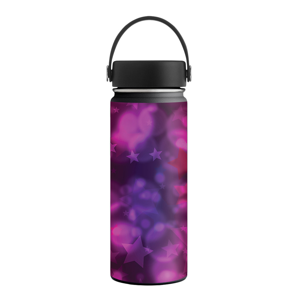 Picture of MightySkins HFWI18-Star Power Skin for Hydro Flask 18 oz Wide Mouth - Star Power
