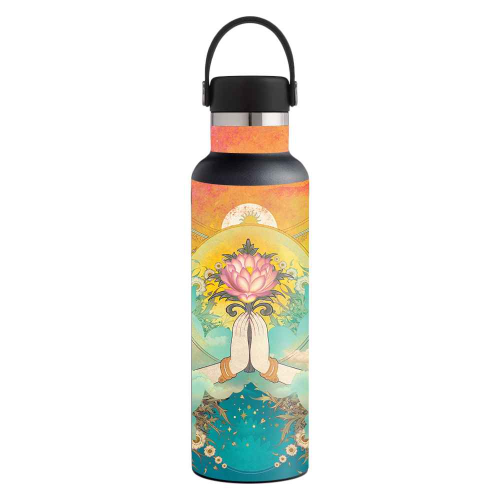 Picture of MightySkins HFST21-Divine Offering Skin for Hydro Flask 21 oz Standard Mouth - Divine Offering