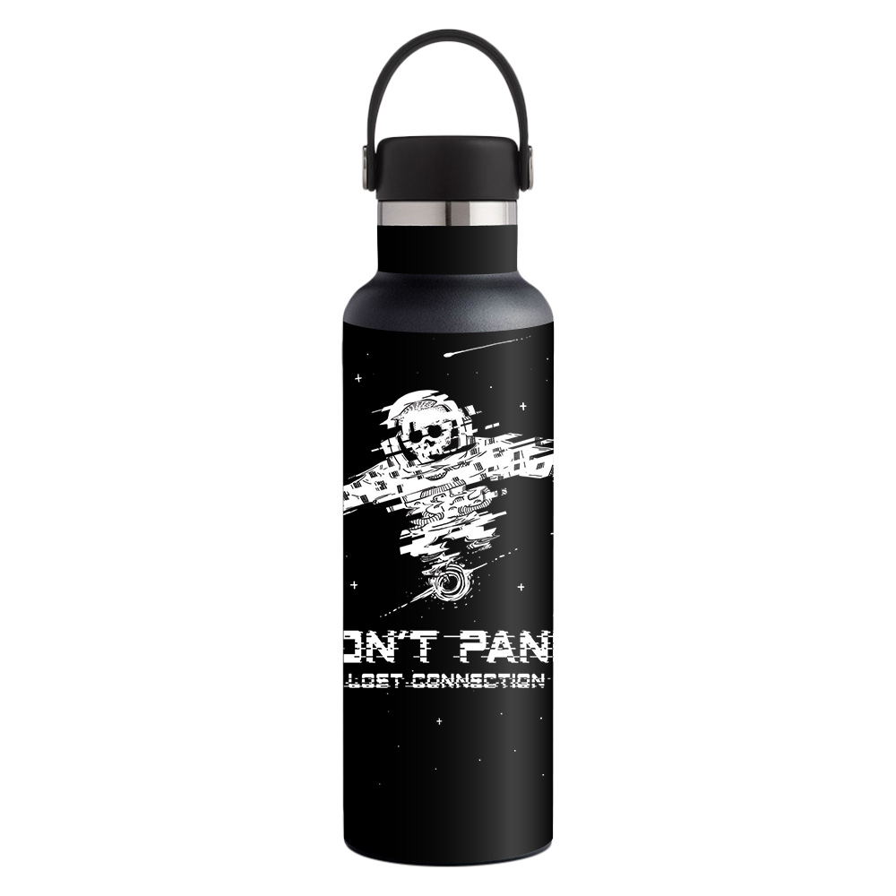 Picture of MightySkins HFST21-Dont Panic Skin for Hydro Flask 21 oz Standard Mouth - Dont Panic
