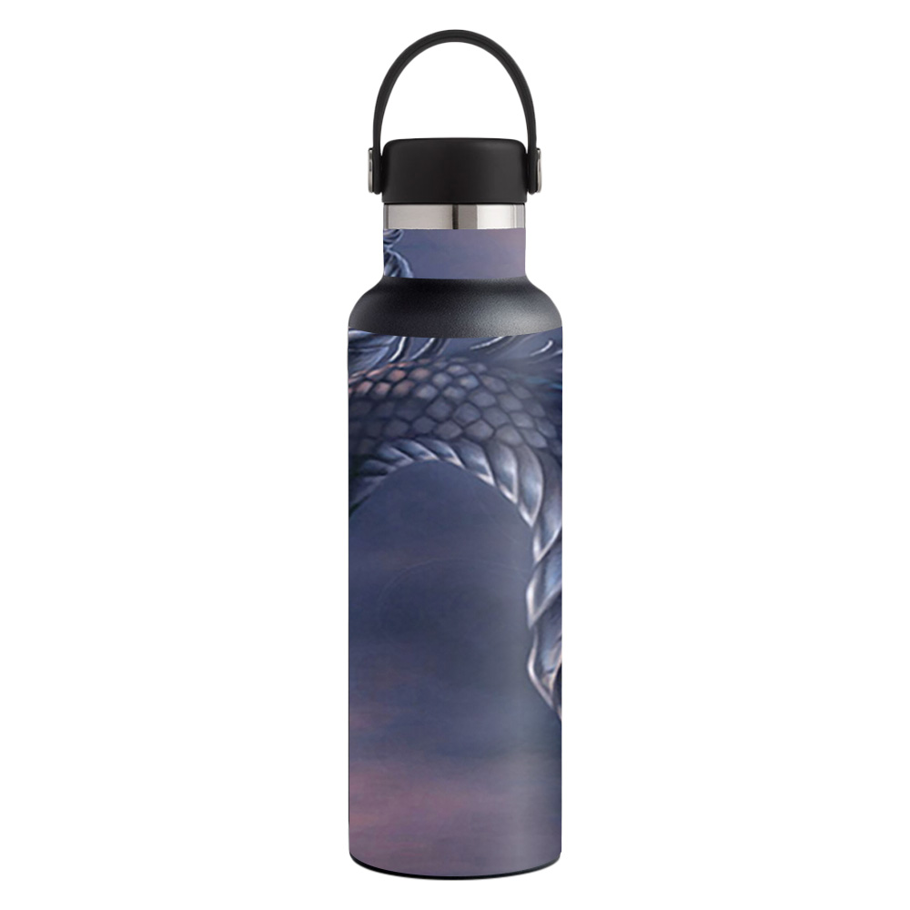Picture of MightySkins HFST21-Dragon Fantasy Skin for Hydro Flask 21 oz Standard Mouth - Dragon Fantasy