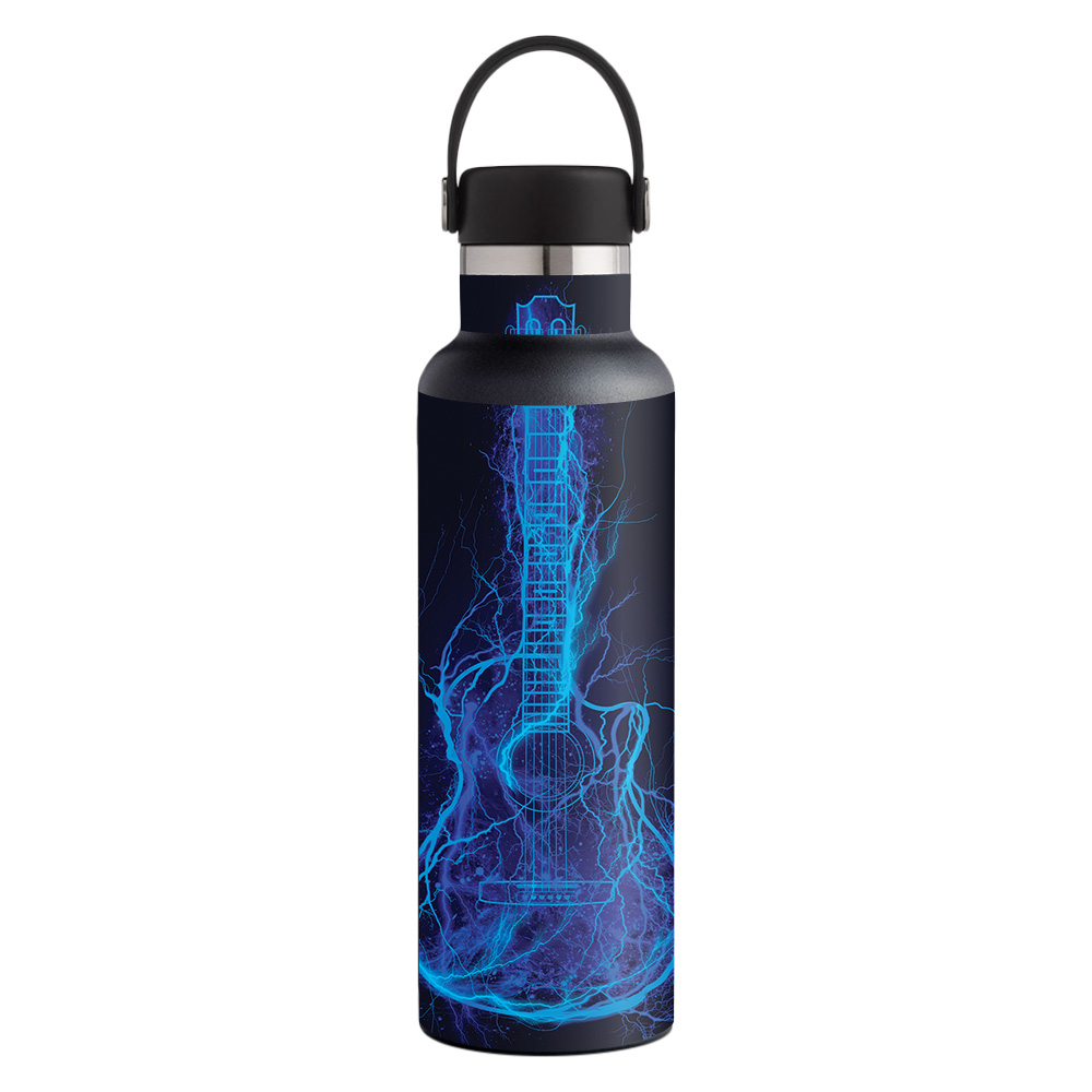 Picture of MightySkins HFST21-Electric Guitar Skin for Hydro Flask 21 oz Standard Mouth - Electric Guitar
