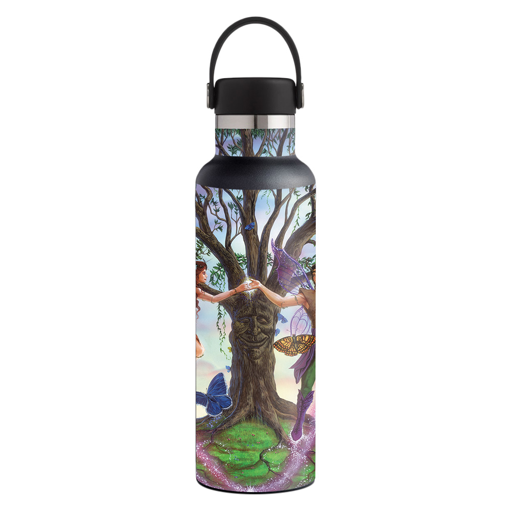 Picture of MightySkins HFST21-Enchanted Dance Skin for Hydro Flask 21 oz Standard Mouth - Enchanted Dance
