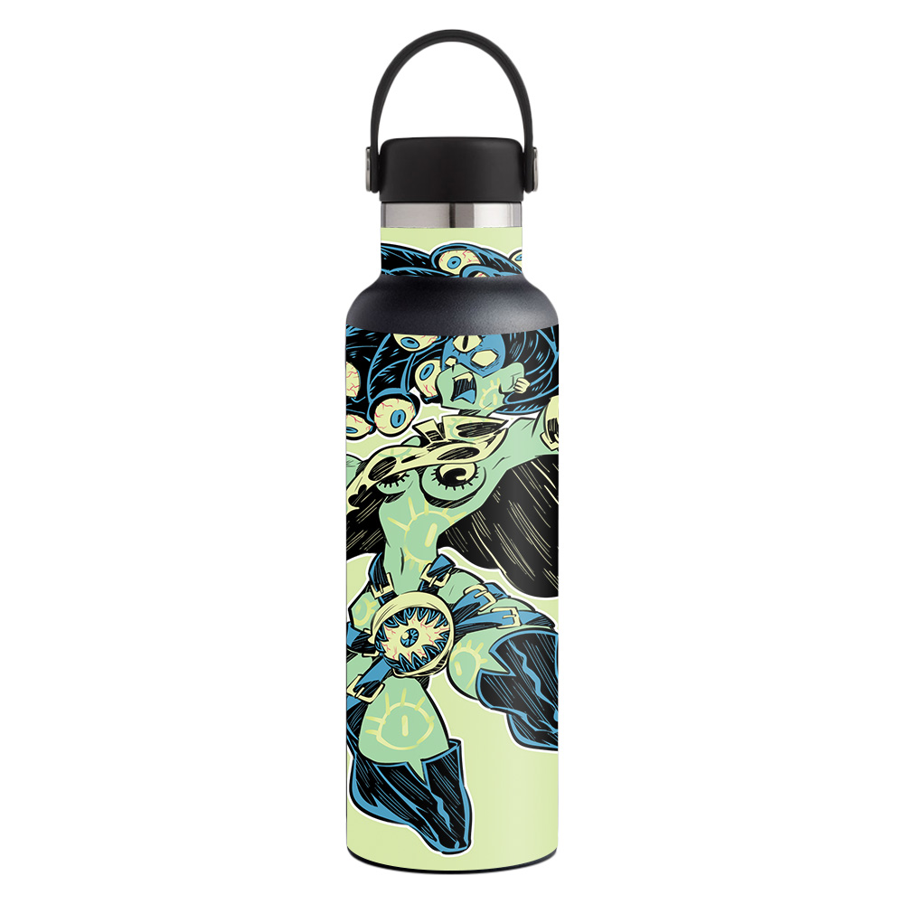 Picture of MightySkins HFST21-Eye Gazer Skin for Hydro Flask 21 oz Standard Mouth - Eye Gazer
