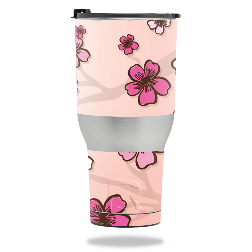 RTTUM4017-Cherry Blossom Skin for Rtic Tumbler 40 oz 2017 - Cherry Blossom -  MightySkins