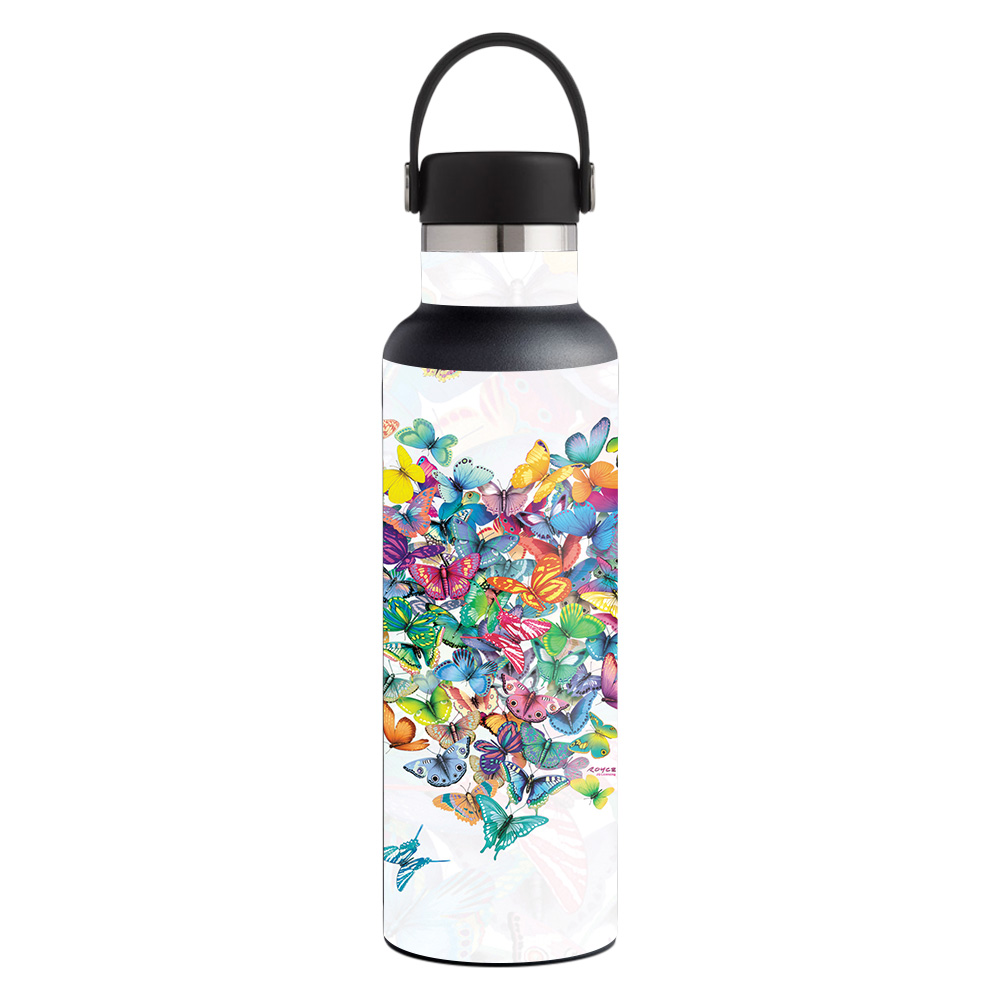 Picture of MightySkins HFST21-Wildheart Skin for Hydro Flask 21 oz Standard Mouth - Wildheart