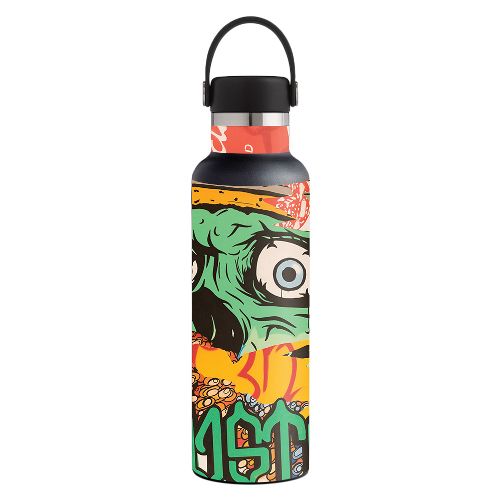 Picture of MightySkins HFST21-Zombie Attack Skin for Hydro Flask 21 oz Standard Mouth - Zombie Attack